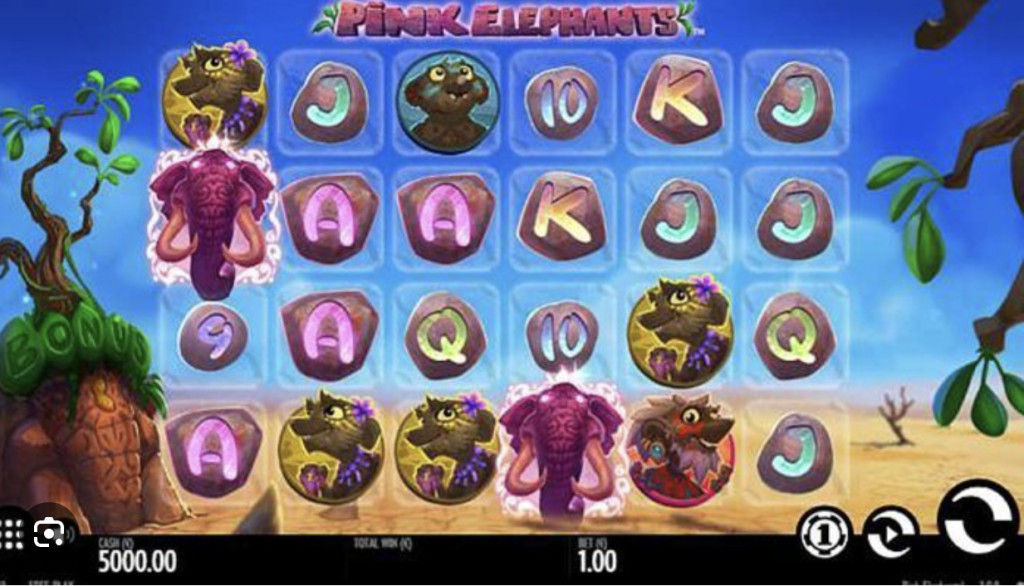 Image of Pink Elephants gameplay