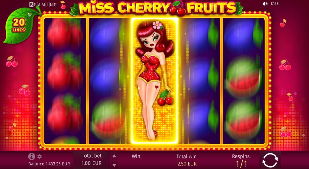 Miss Cherry Fruits Slot Not On Gamstop
