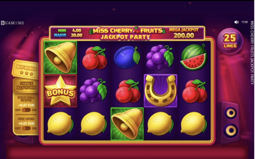 Image of Miss Cherry Fruits in Gameplay