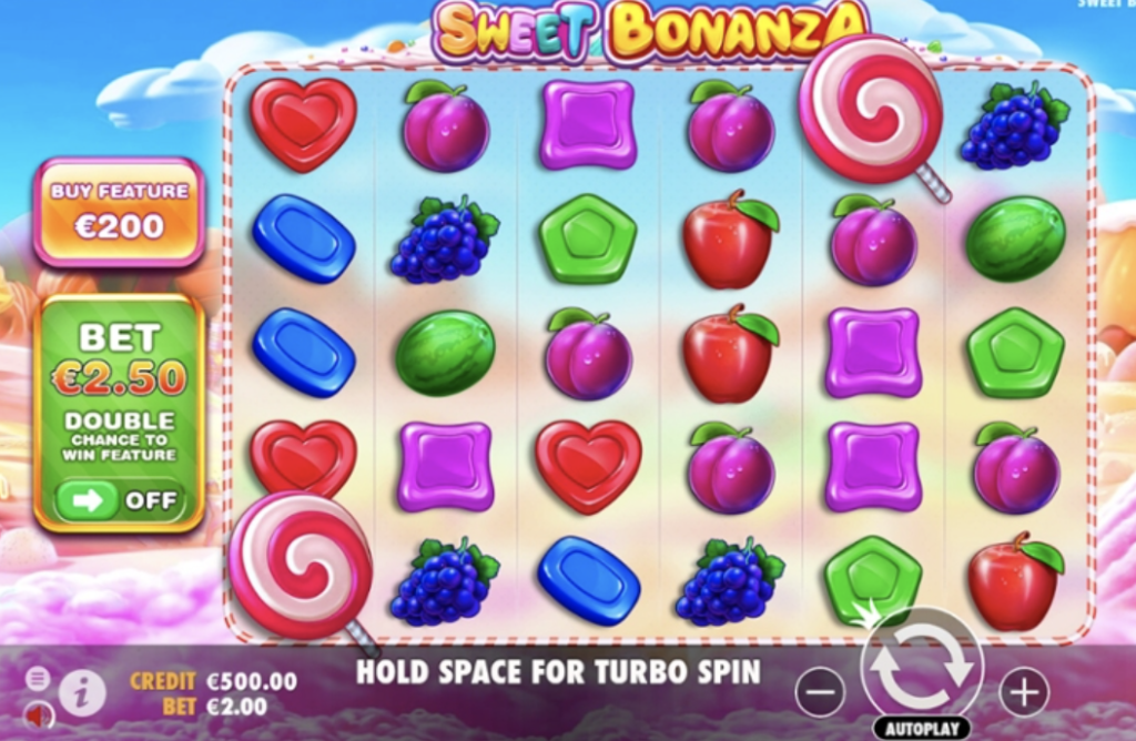 Image of Sweet Bonanza gameplay